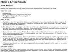 Make a Living Graph Lesson Plan