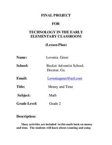 Money and Time Lesson Plan
