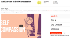 An Exercise in Self Compassion Instructional Video