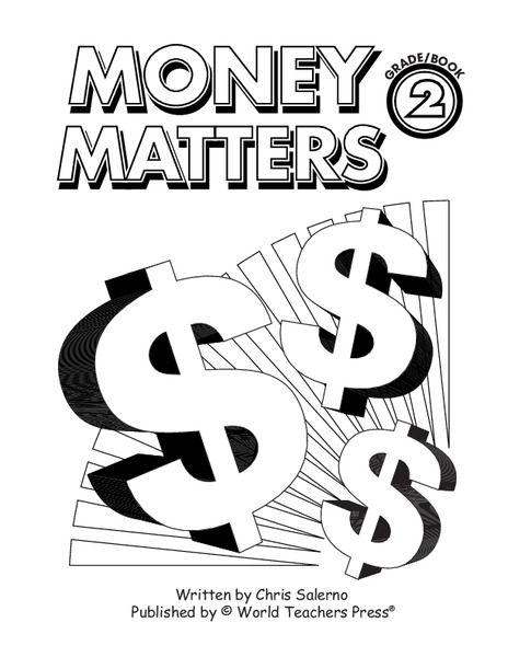Money Matters Worksheet