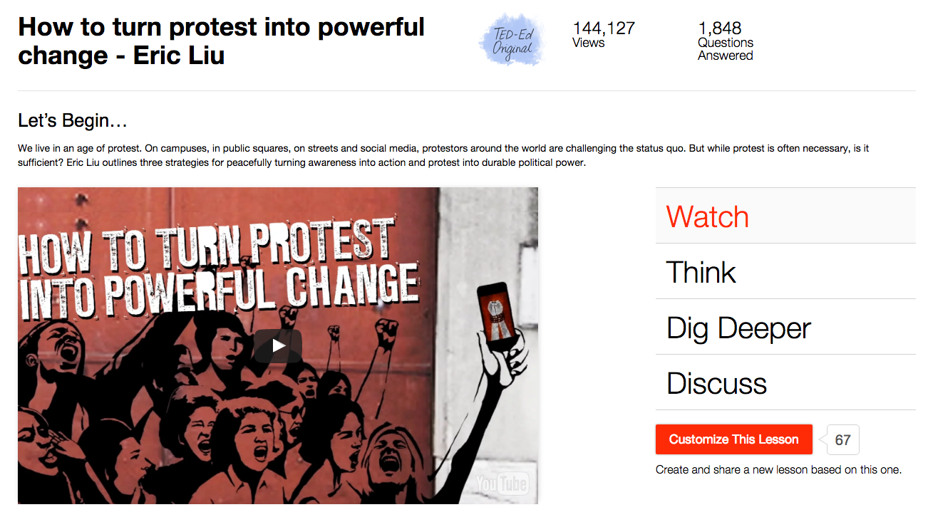 How to Turn Protest into Powerful Change Instructional Video