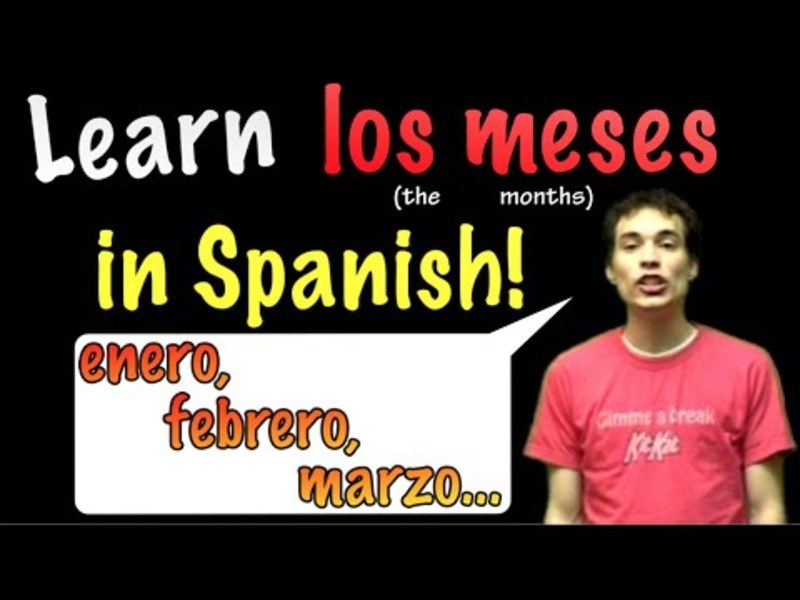 Months Instructional Video