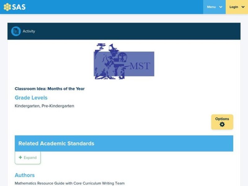 Months of the Year Lesson Plan