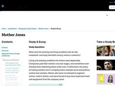 Mother Jones Worksheet