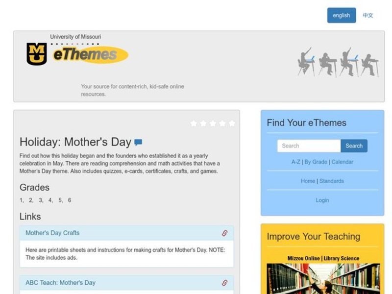 Mother's Day Lesson Plan
