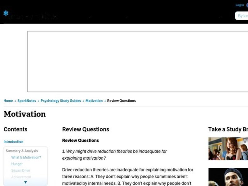 Motivation Worksheet