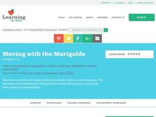 Moving with the Marigolds Lesson Plan