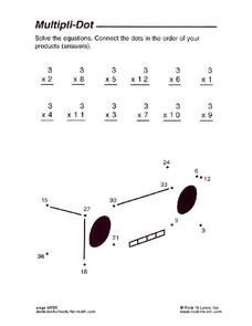 Multipli-Dot Worksheet