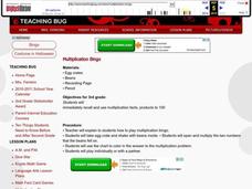 Multiplication Bingo Lesson Plan