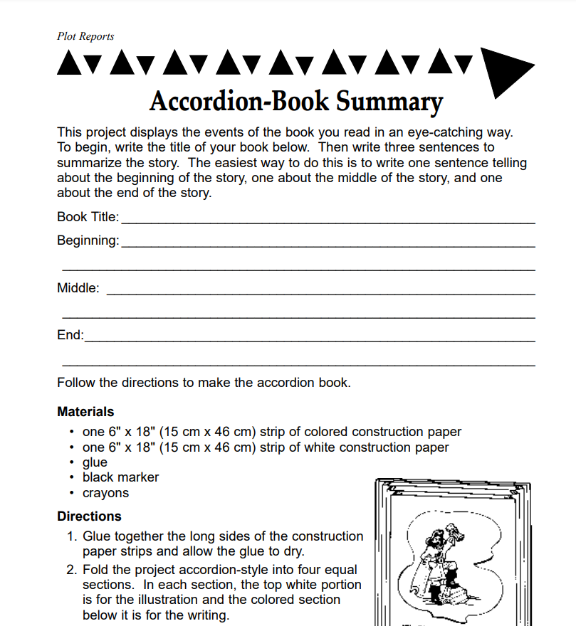 Accordion-Book Summary Lesson Plan