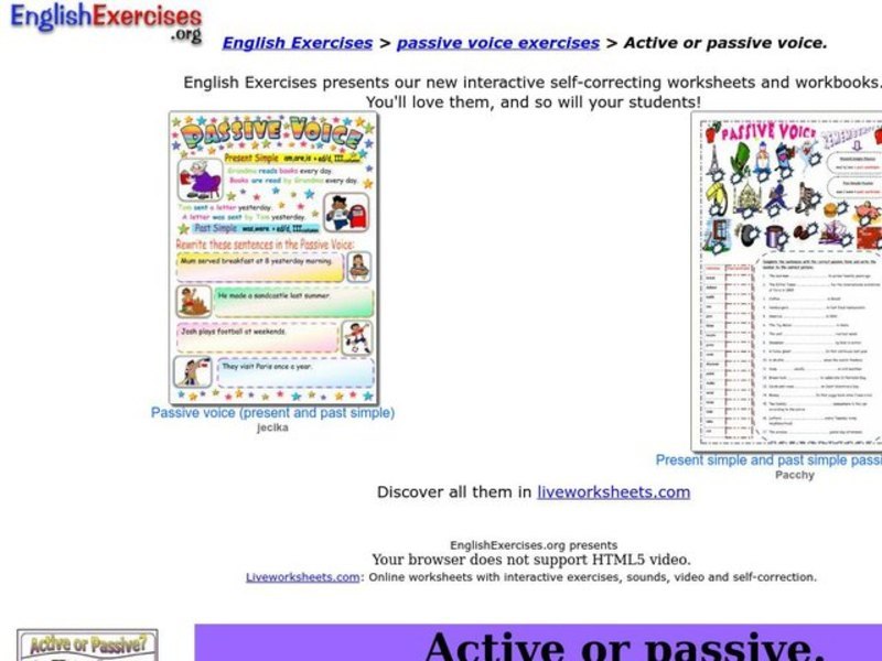Active or Passive Interactive