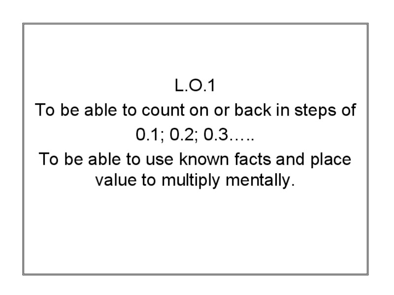 Multiplying Decimals PPT