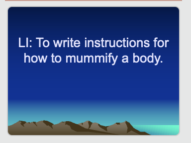 Mummification PPT