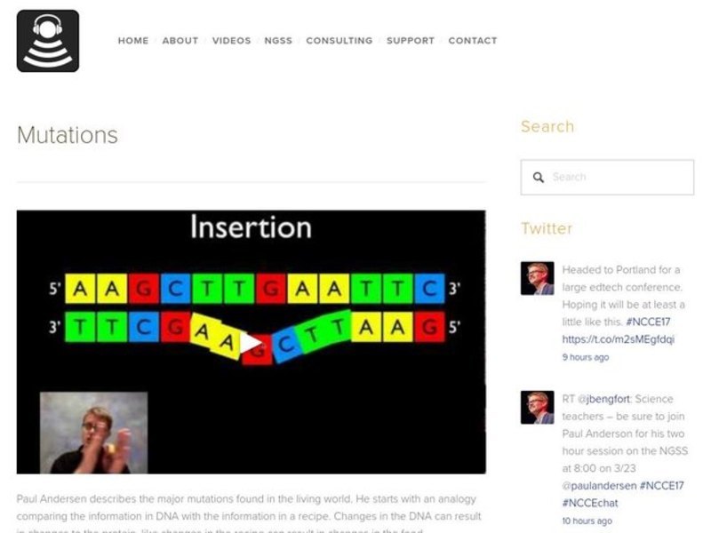 Mutations Instructional Video