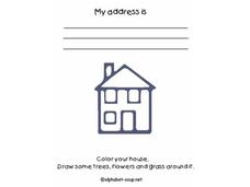 My Address Worksheet