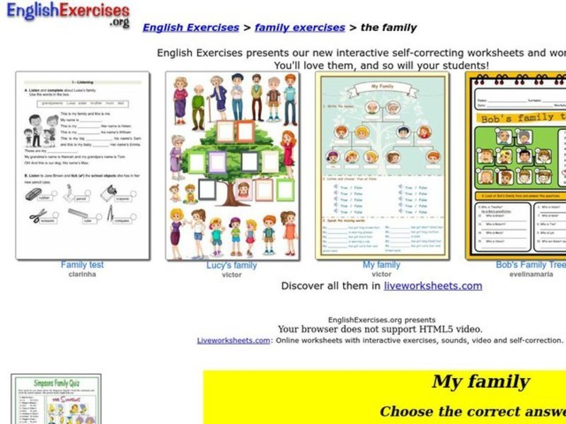 My Family Interactive