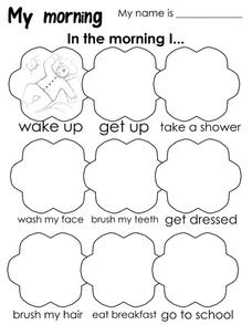 My Morning Worksheet