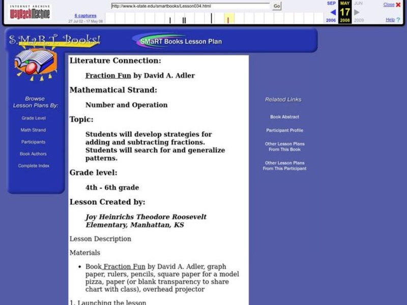 Adding and Subtracting Fractions Lesson Plan