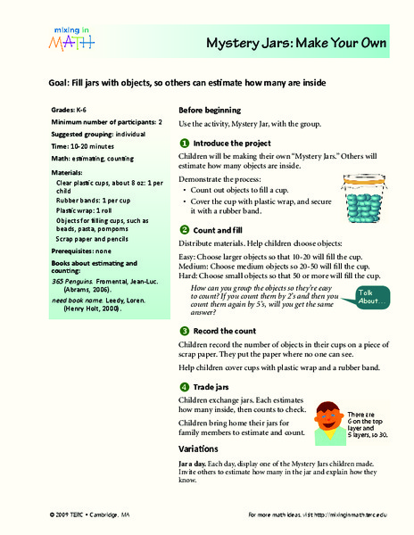 Mystery Jars: Make Your Own Lesson Plan