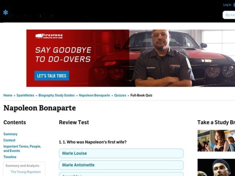 Napoleon Bonaparte      Interactive