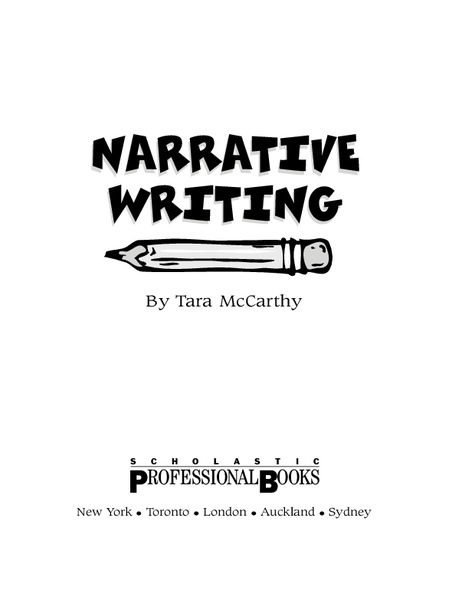 Narrative Writing Activity