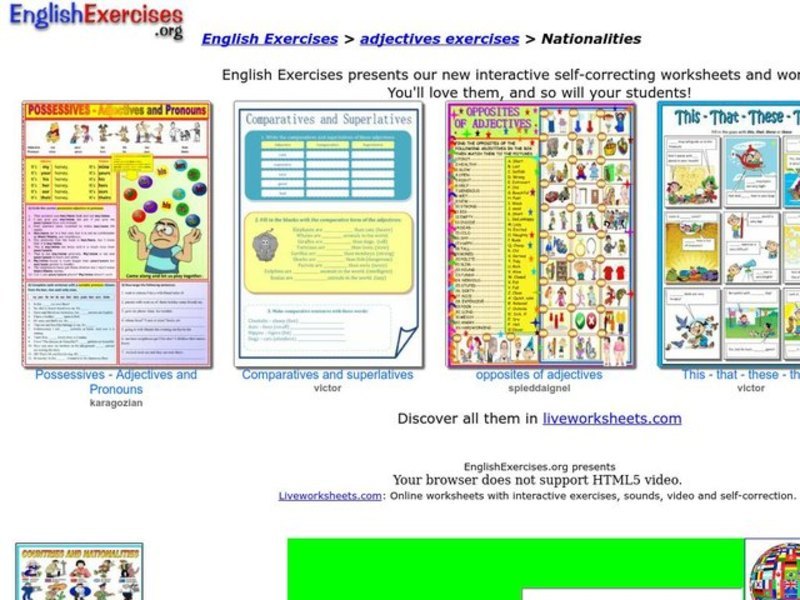 Nationalities Interactive