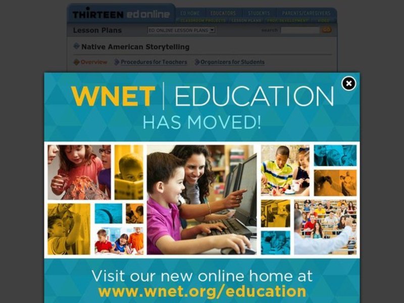 Native American Legends Lesson Plan