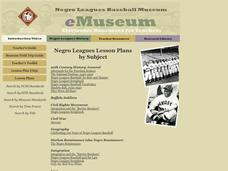Negro Leagues Baseball: Its Rise and Demise Lesson Plan