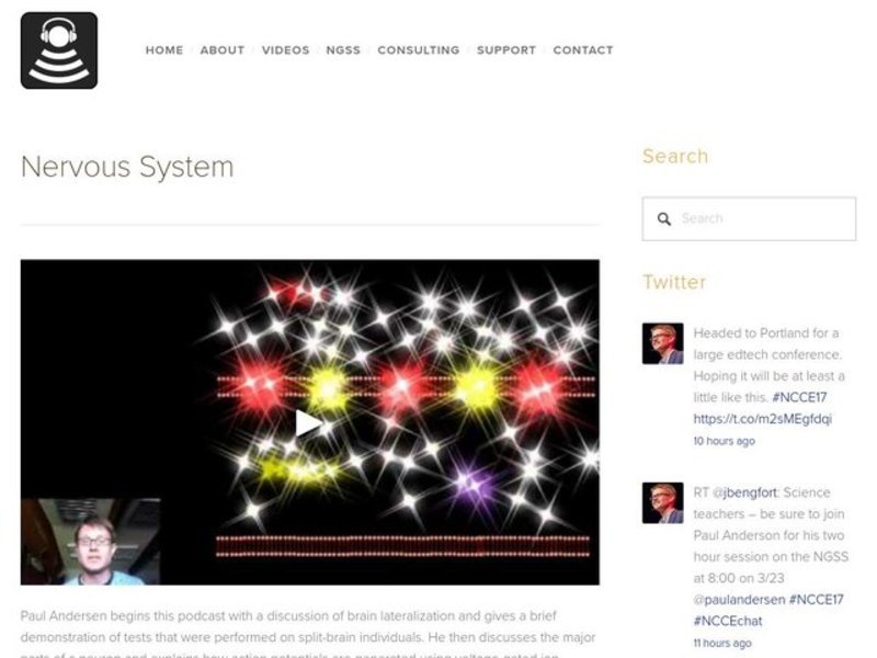 Nervous System Instructional Video