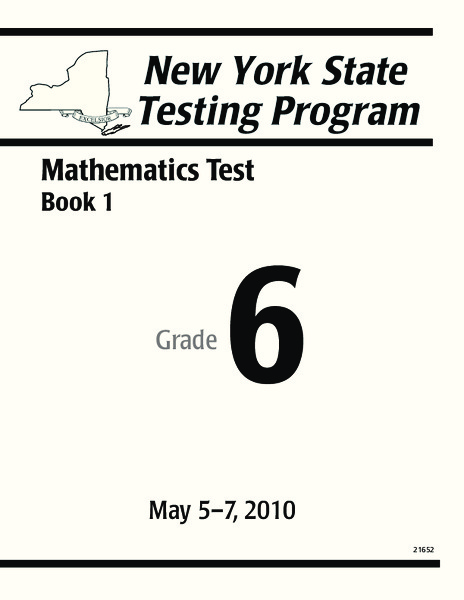 New York State Testing Program Lesson Plan