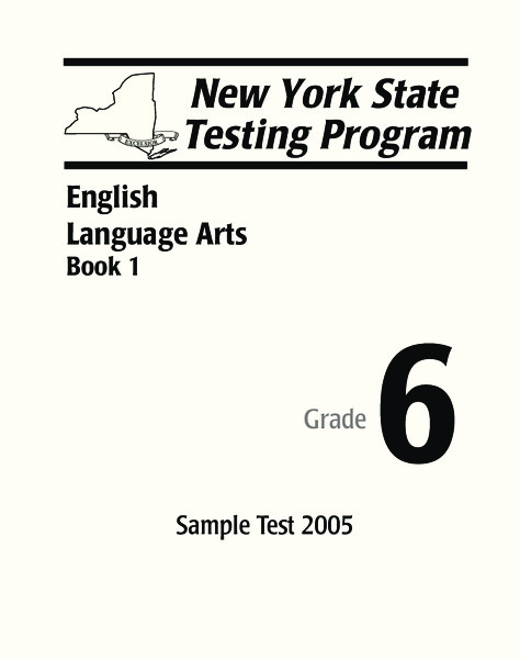 New York State Testing-English Language Arts Grade 6 Worksheet