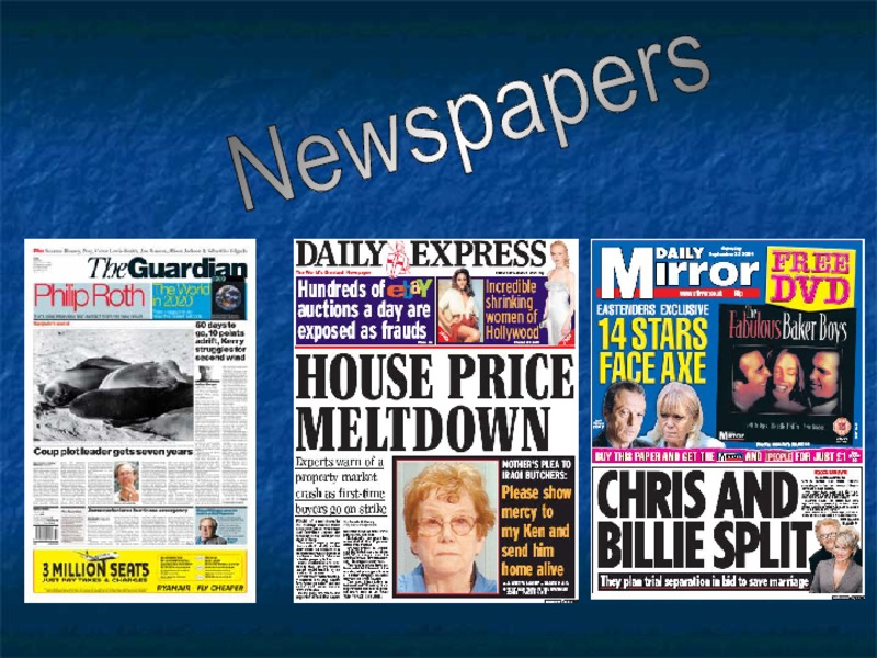 Newspapers PPT