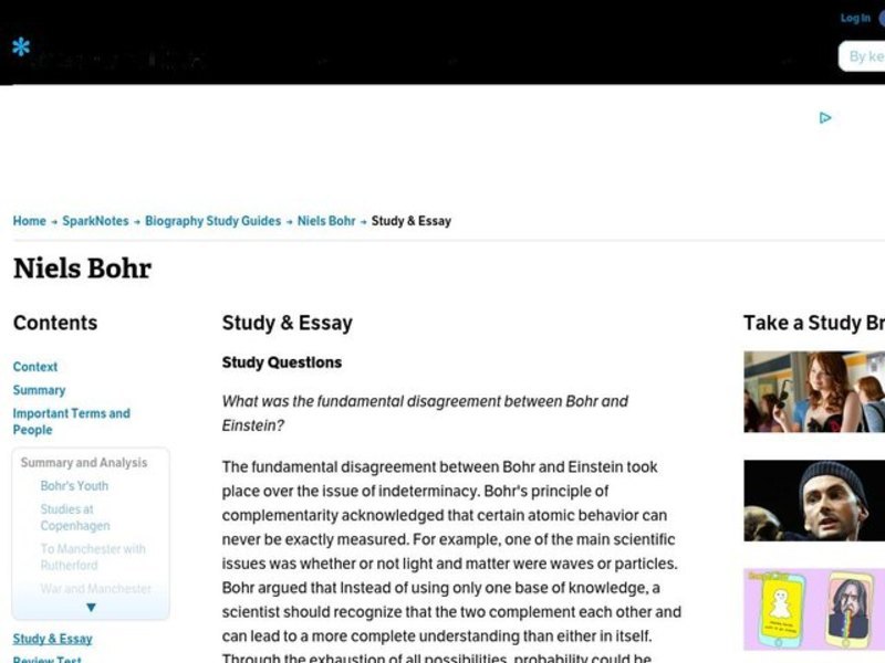 Niels Bohr      Interactive