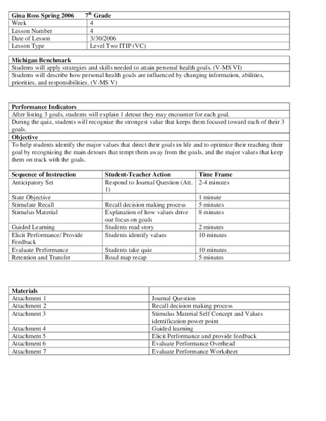 No Title Lesson Plan