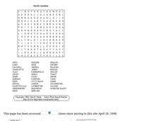 North Carolina Worksheet