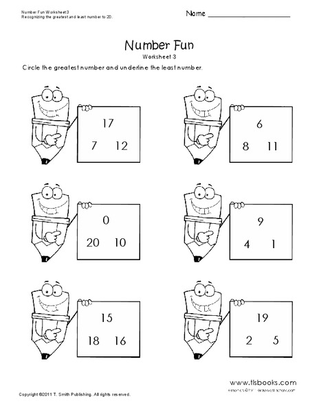 Number Fun Worksheet