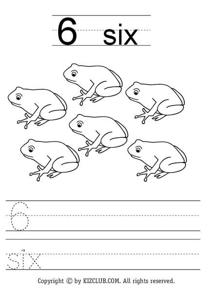 Number Six Lesson Plan