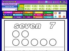 Number Seven Worksheet