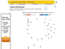 Numbers Dot-to-Dot Worksheet