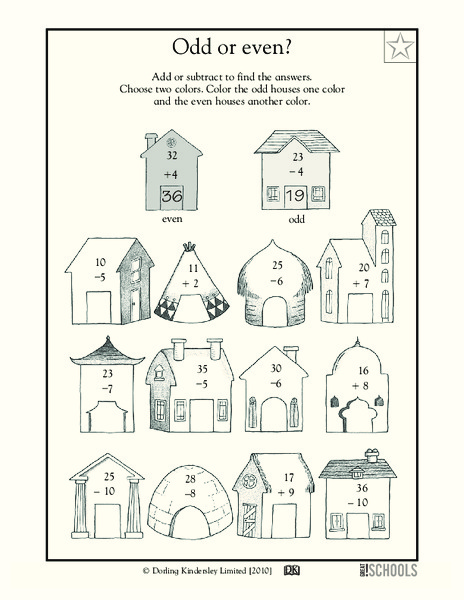 Odd or Even? Worksheet