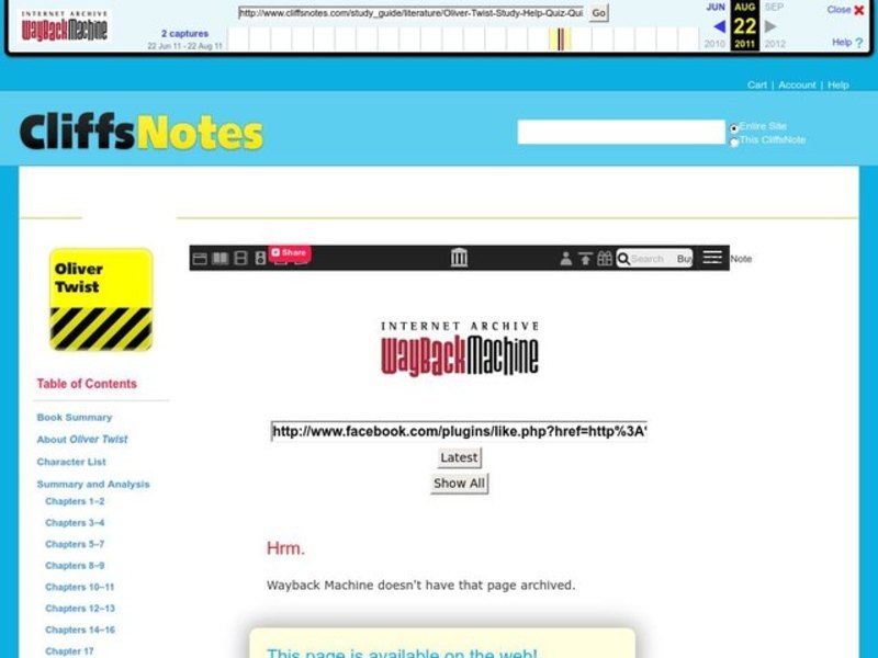 Oliver Twist by Charles Dickens Interactive