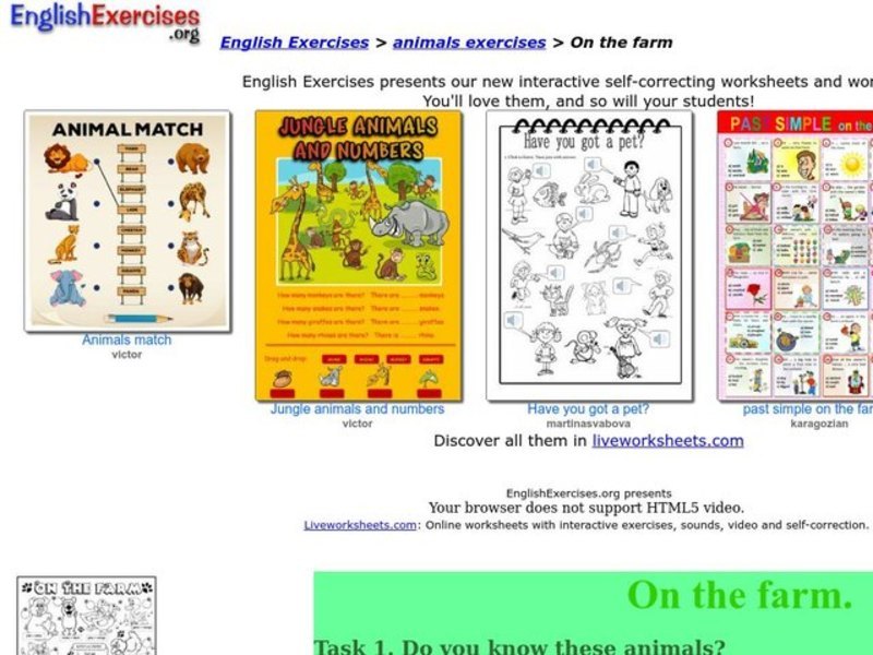 On the Farm Interactive