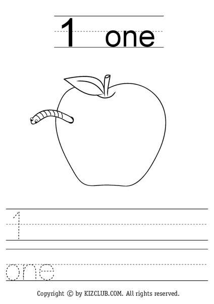 One Worksheet
