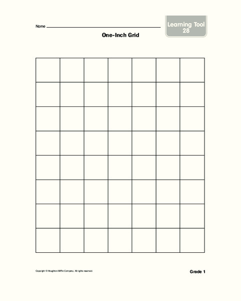 One-Inch Grid Worksheet