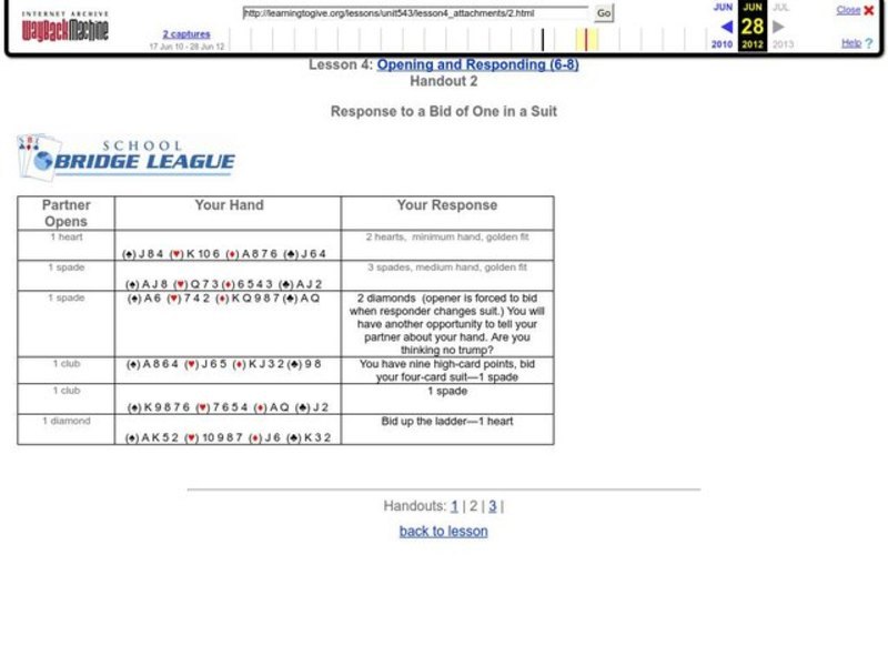 Opening and Responding Worksheet