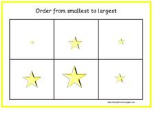 Order From Smallest to Largest Worksheet