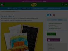 Our Anthem Lesson Plan