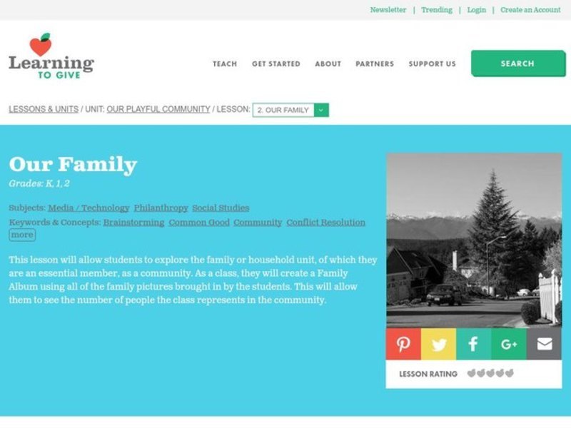 Our Family Lesson Plan