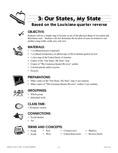 Our States, My State Lesson Plan