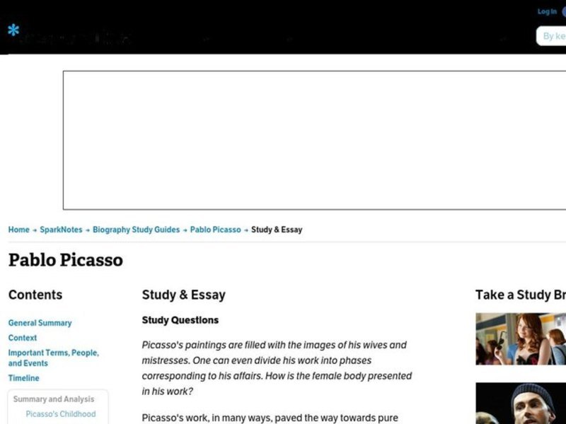 Pablo Picasso Interactive